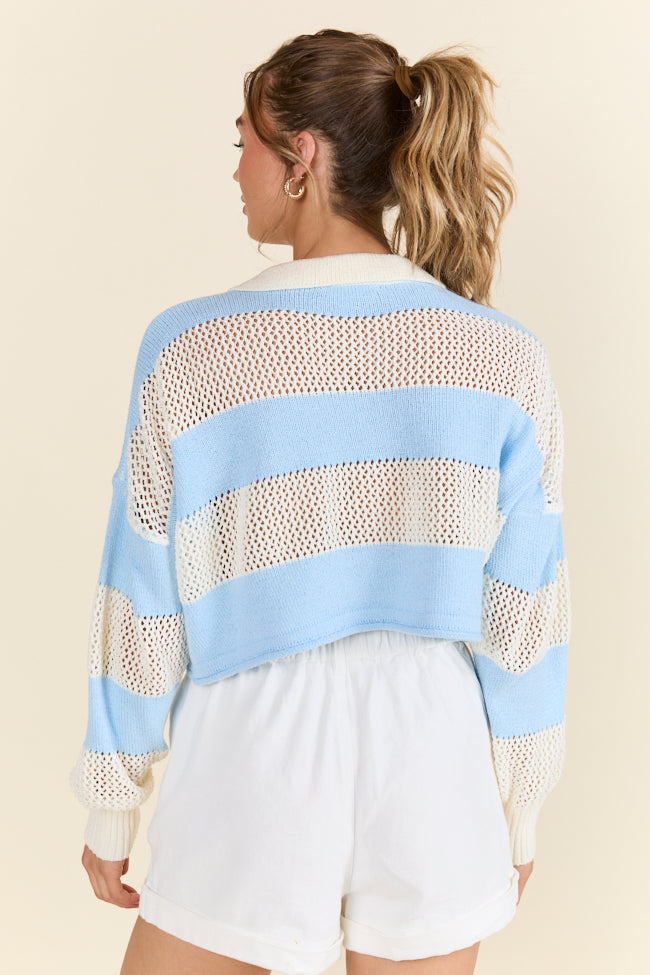 By The Rules Striped Knit Rugby Sweater FINAL SALE