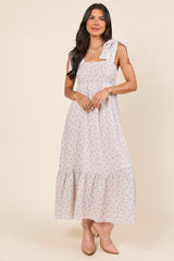 Joann Gingham Floral Maxi Dress FINAL SALE