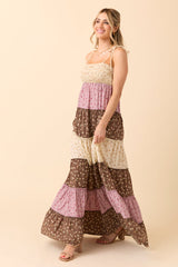 Essie Multi Tiered Floral Maxi Dress FINAL SALE
