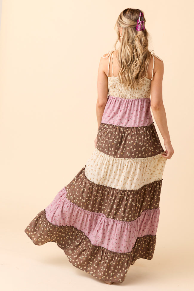 Essie Multi Tiered Floral Maxi Dress FINAL SALE