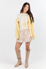 Retro Mama Daisy Ivory Graphic Tee