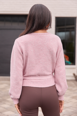 Winnie Pink Wrap Cardigan SALE