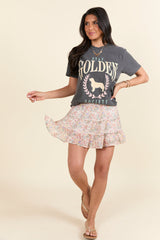 Stay Golden Society Dark Grey Graphic Tee