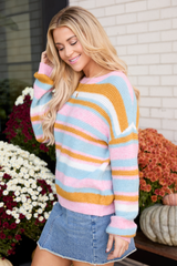 Starla Multi Striped Sweater SALE